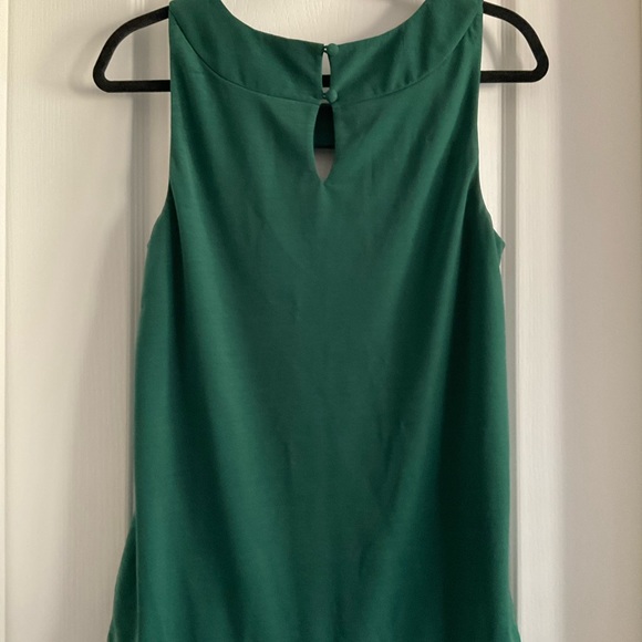 Ricki’s beaded sleeveless dark green emerald women tank tops medium - Picture 2 of 4